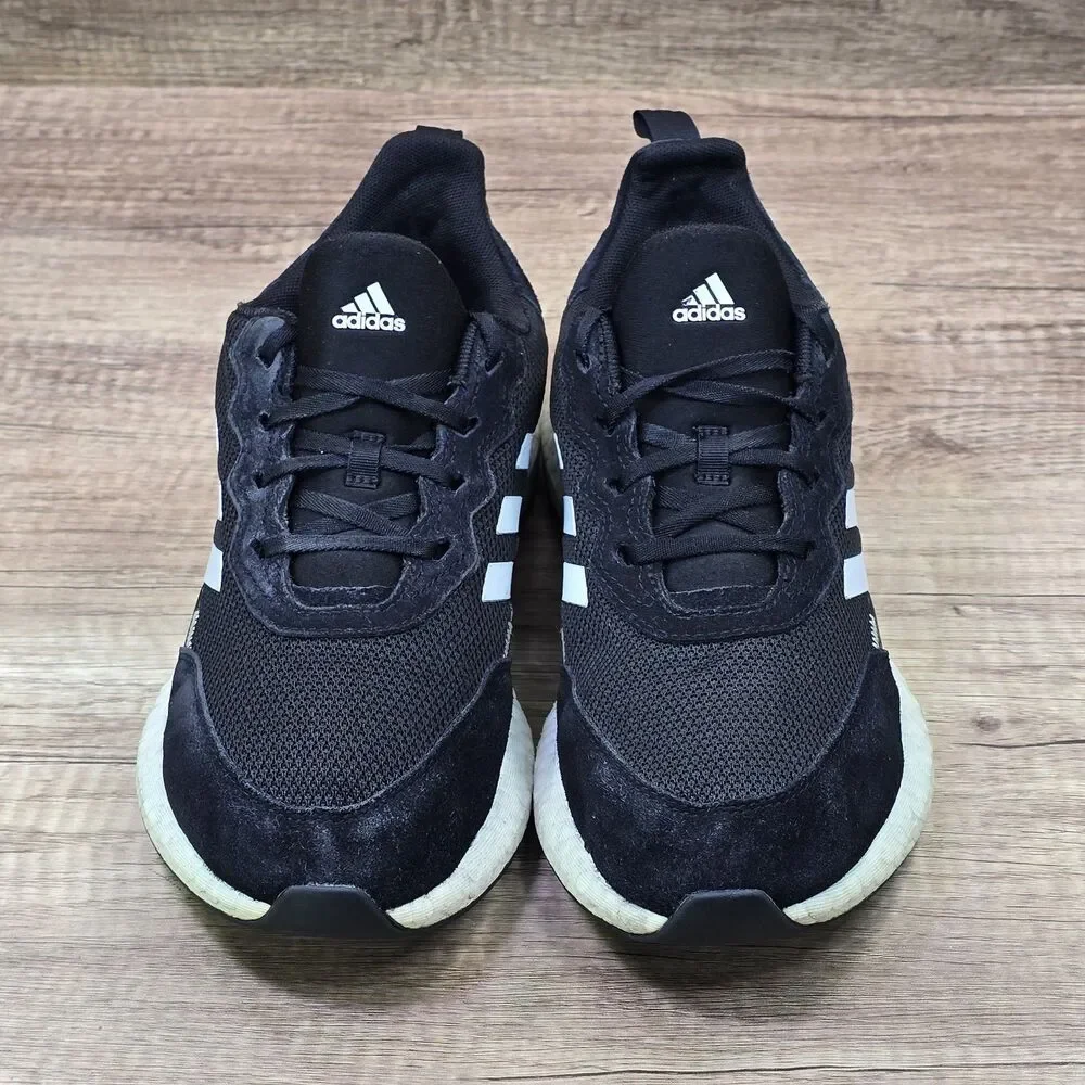 Adidas RapidaLux S&L Men's Size 7 Black White Running Shoes (FV2760)